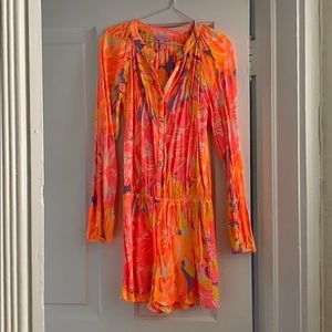 Lilly Pulitzer long sleeve romper